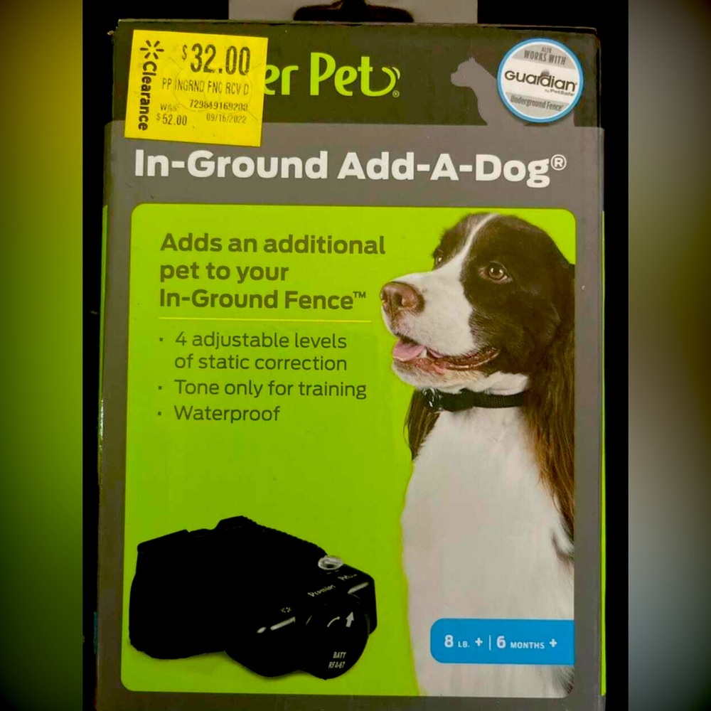 Wonder pet in ground add a dog collar for wireless fence